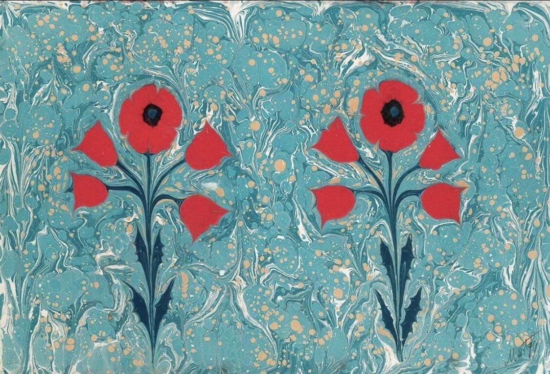 Geleneksel Türk Ebrusunun Tarihine Kısa bir Bakış