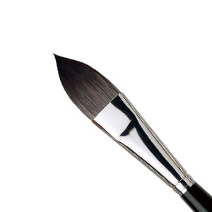 Oval Pointed Brushes