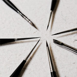 Miniature Painting Brush