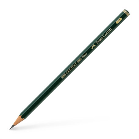 Faber Castell 9000 Graphite Pencil Dereceli Kurşun Kalem 5H