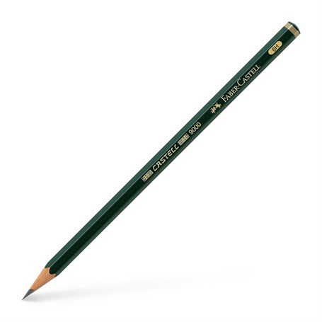 Faber Castell 9000 Graphite Pencil Dereceli Kurşun Kalem 6H