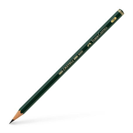 Faber Castell 9000 Graphite Pencil Dereceli Kurşun Kalem 7B