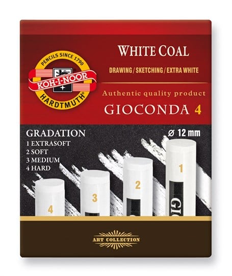 Koh-i Noor Extra White Coals Kalın Beyaz Kömür Füzen 8692-4