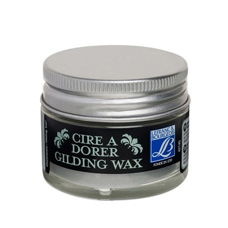 Lefranc Gilding Wax Parmak Yaldız 30 ml Pewter