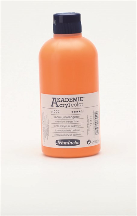 Schmincke Akademie Akrilik Boya 500 ml 227 Cadmium Orange Hue