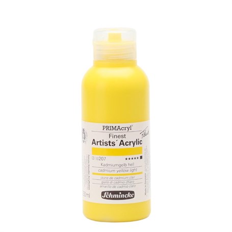 Schmincke Primacryl Artist Akrilik Boya 250 ml Seri 3 207 Cadmium Yellow Light