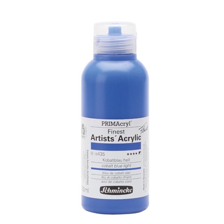 Schmincke Primacryl Artist Akrilik Boya 250 ml Seri 1 435 Cobalt Blue Light