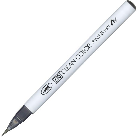 Zig Clean Color Real Brush Fırça Uçlu Marker Kalem 090 Gray