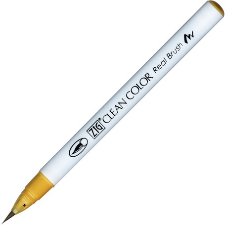 Zig Clean Color Real Brush Fırça Uçlu Marker Kalem 067 Mustard