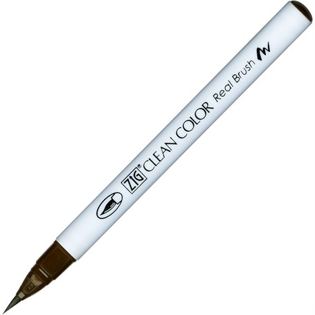 Zig Clean Color Real Brush Fırça Uçlu Marker Kalem 065 Mid Brown