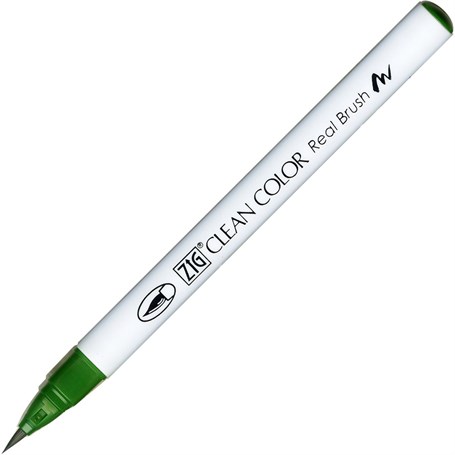 Zig Clean Color Real Brush Fırça Uçlu Marker Kalem 044 Deep Green