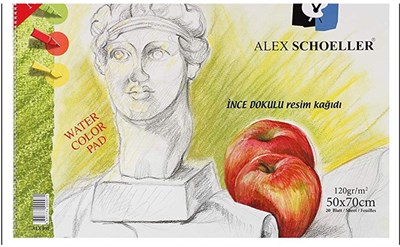 Alex Schoeller Resim Defteri 50x70 cm 120gr