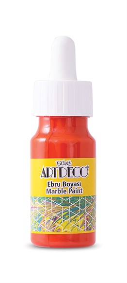 Artdeco Marbling Paint 30 Ml 03 Orange