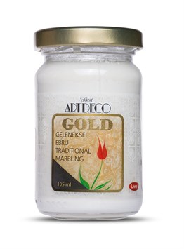Artdeco Gold Ebru Boyası 105 ml. Beyaz