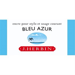 J. Herbin D Dolma Kalem Şise Mürekkep 30 ml 13012T Bleu Azur