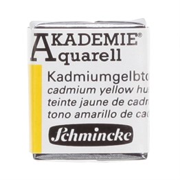 Schmincke Akademie Aquarell Yarım Tablet Sulu Boya 224 Cadmium Yellow