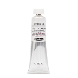 Schmincke Mussini Oil Colour 150 ml S: 1 103 Titanium Opaque White