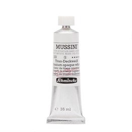 Schmincke Mussini Artists Oil Colour 35 ml S: 1 103 Titanium Opaque White