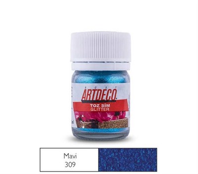 Artdeco Glitter Toz Sim 25 ml 309 Mavi