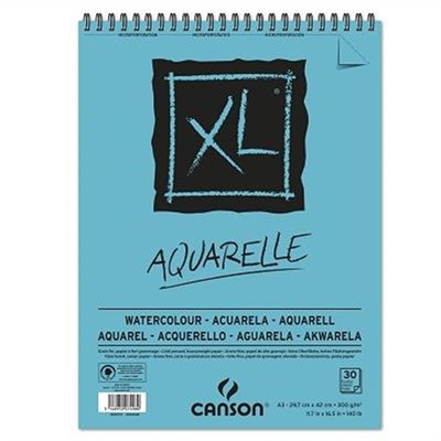 Canson XL Aquarelle Blok A3 300g 30s