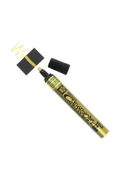 Sakura Pen Touch Kaligrafi Kalemi Medium 5.0mm altın