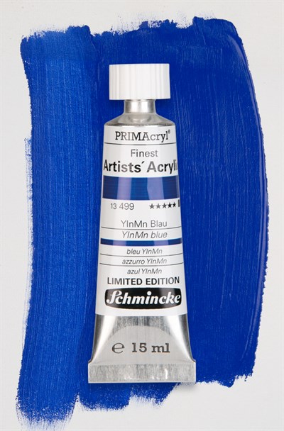 Schmincke Primacryl Artist Akrilik Boya Özel Üretim YlnMn Blue 15 ml
