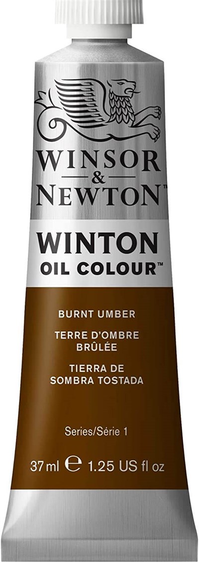 Winsor & Newton Winton Yağlı Boya 37ml Burnt Umber 076