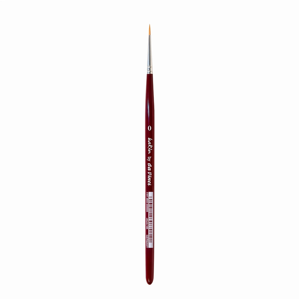 Karin By Da Vinci Sentetik Yuvarlak Sulu Boya Fırçası Seri 123 No:0
