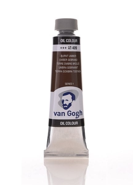 Talens Van Gogh Yağlı Boya 40 ml 409 Burnt Umber