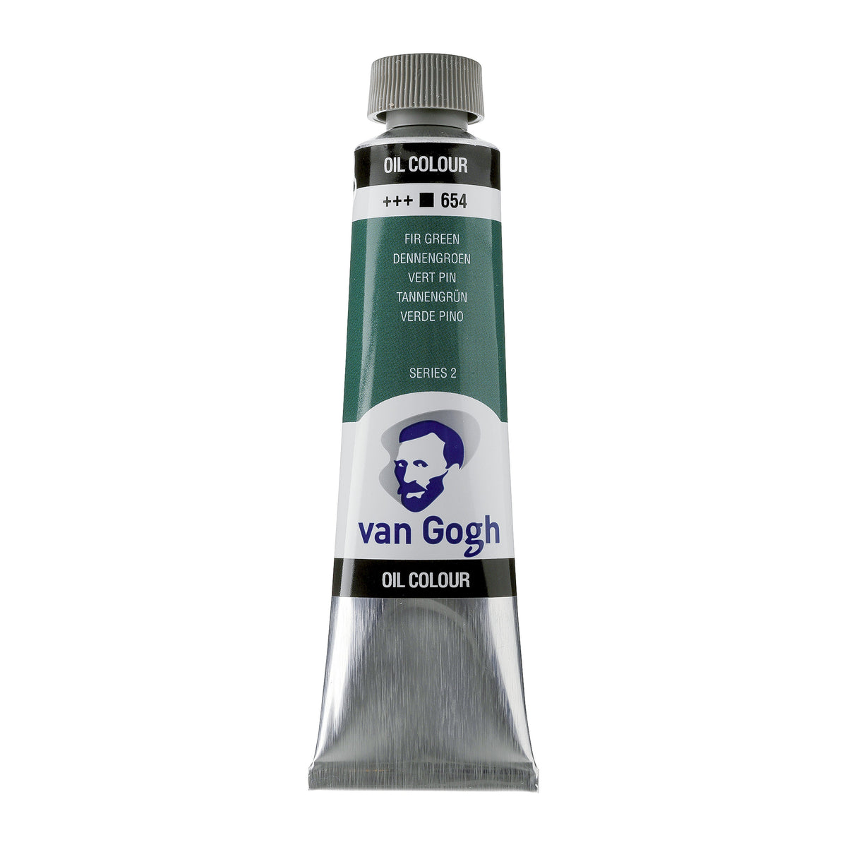 Talens Van Gogh Oil Paint 40 ml 654 Fir Green