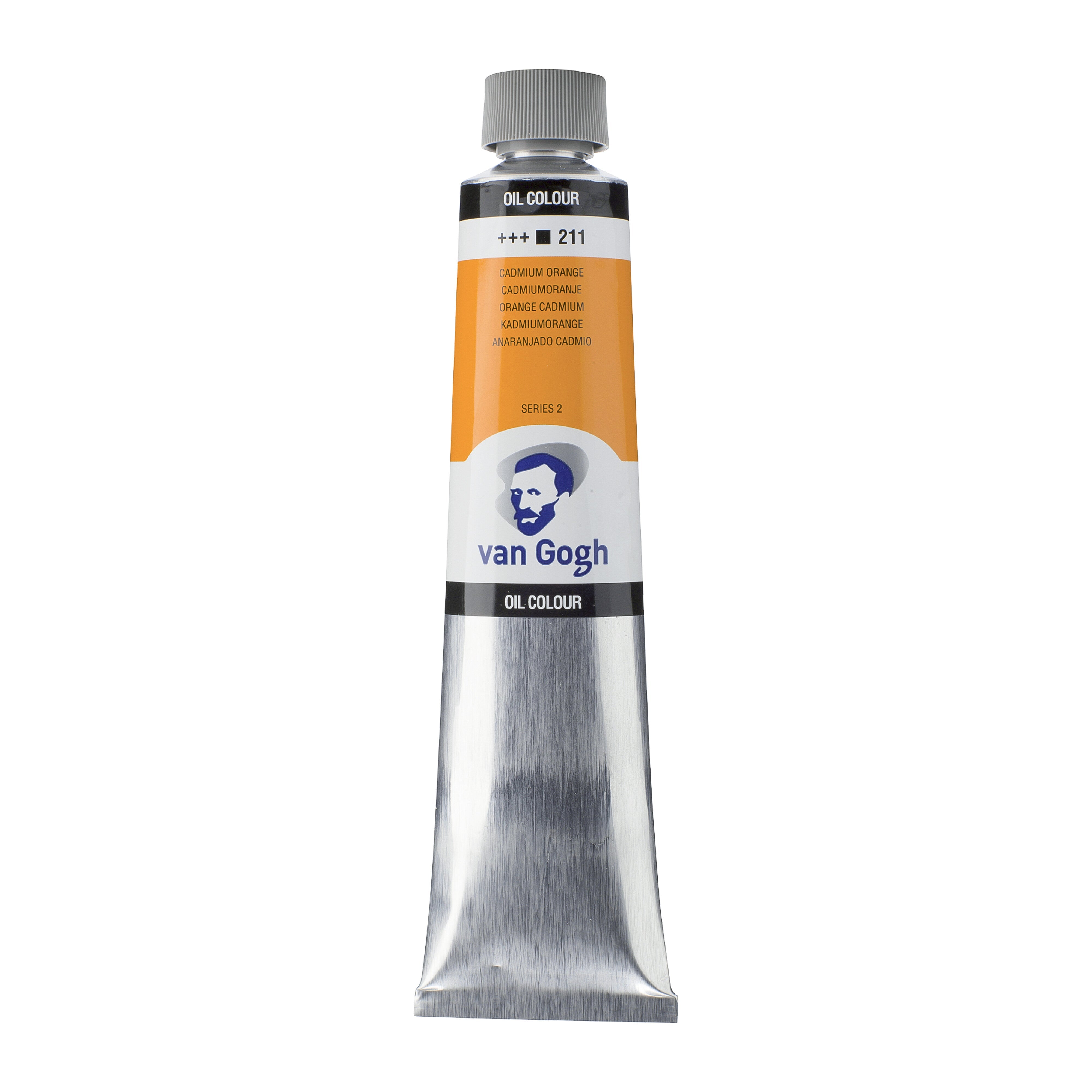 Talens Van Gogh Yağlı Boya 200 ml 211 Cadmium Orange