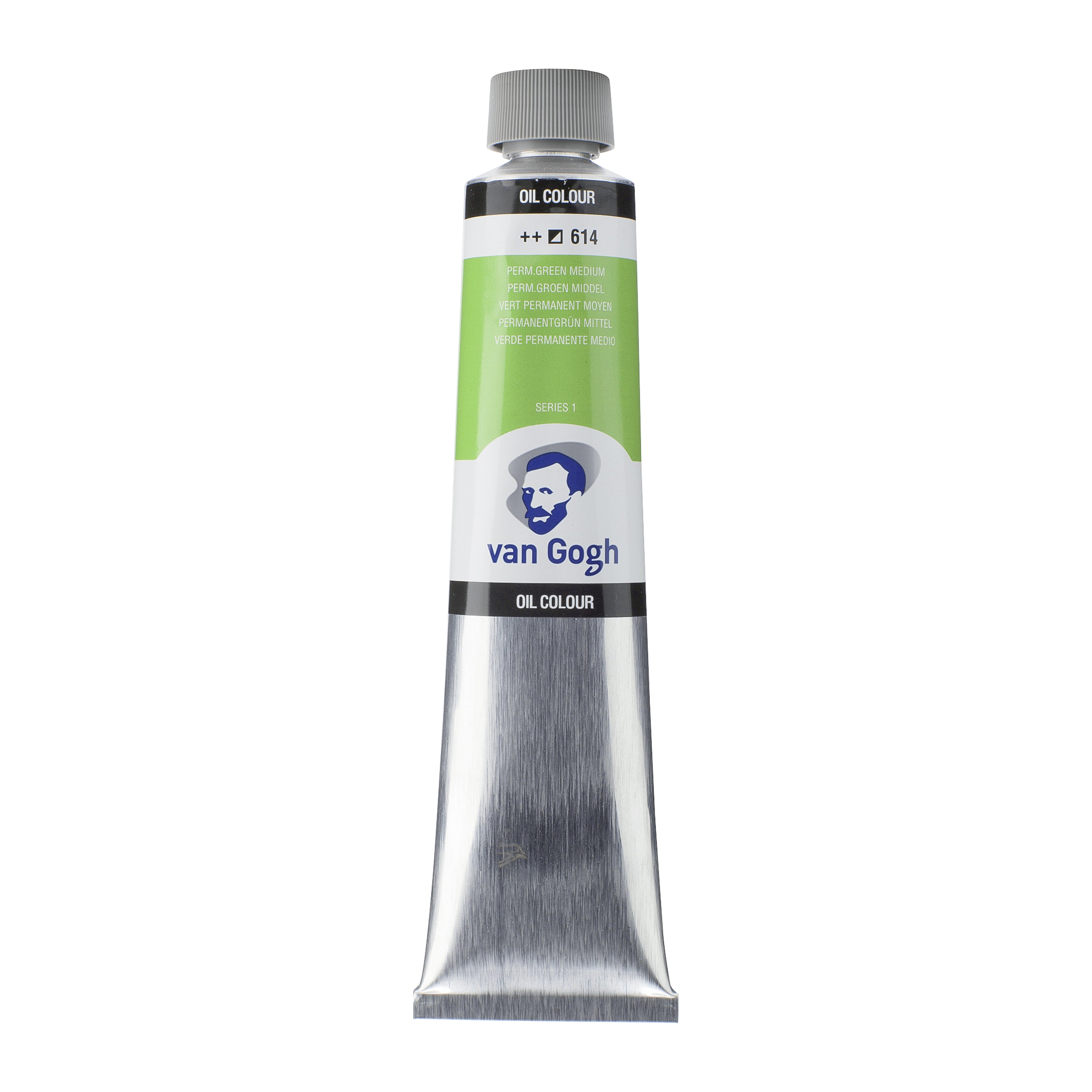 Talens Van Gogh Yağlı Boya 200 ml 614 Permanent Green Medium