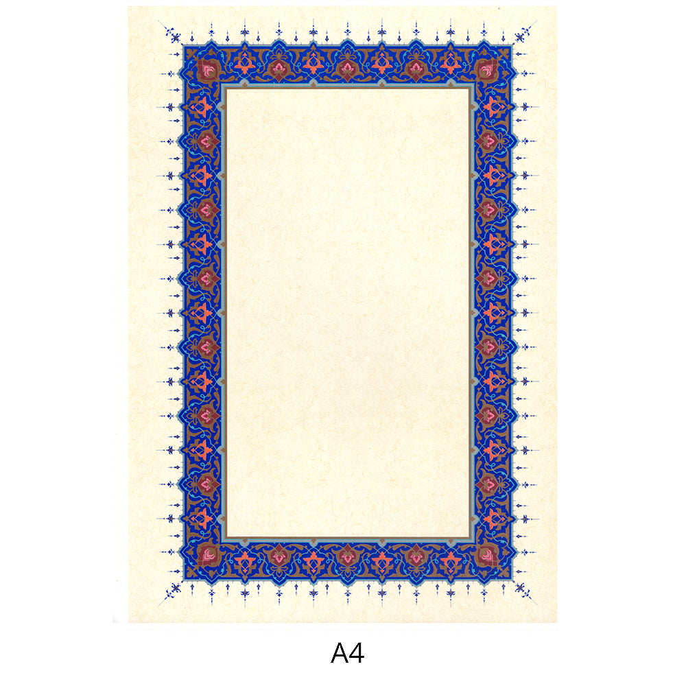 Tezhipli Tıpkıbasım Meşk Kağıdı A4 No:44