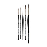 Da Vinci Caseneo Rigger Medium Length Black Esagonal Handle 1290 Serial No: 4