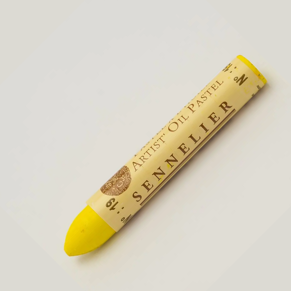 Sennelier Oil Pastel Lemon Yellow No:19