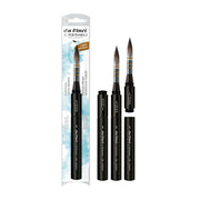 Da Vinci Casaneo Round-Ended Extra Soft Travel Wash Brush Series 1598TP No: 2