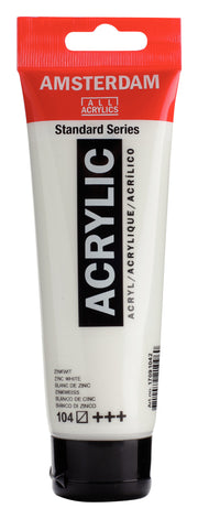 Talens Amsterdam Standard Akrilik Boya 120 ml 104 Zinc White