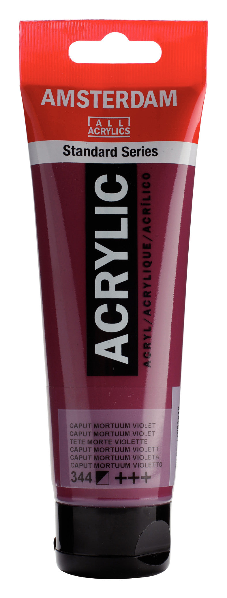 Talens Amsterdam Standard Akrilik Boya 120 ml 344 Caput Mortuum Violet