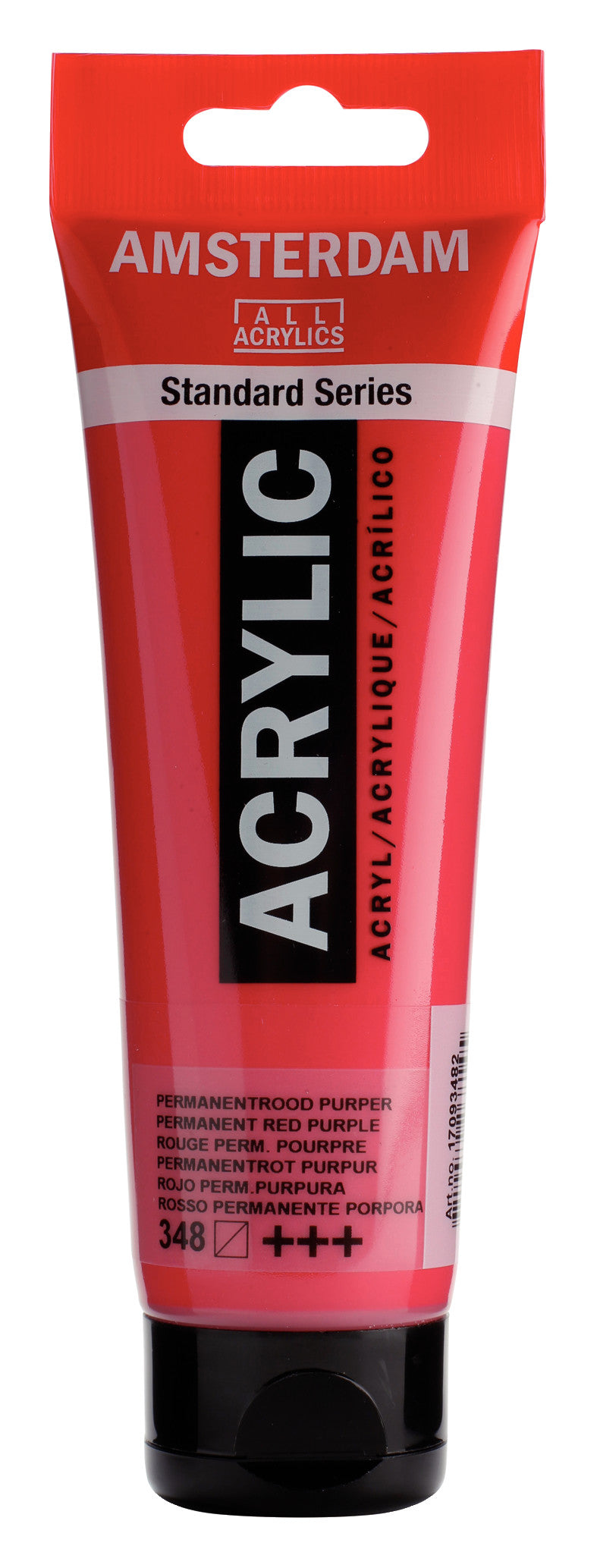 Talens Amsterdam Standard Akrilik Boya 120 ml 348 Permanent Red Purple