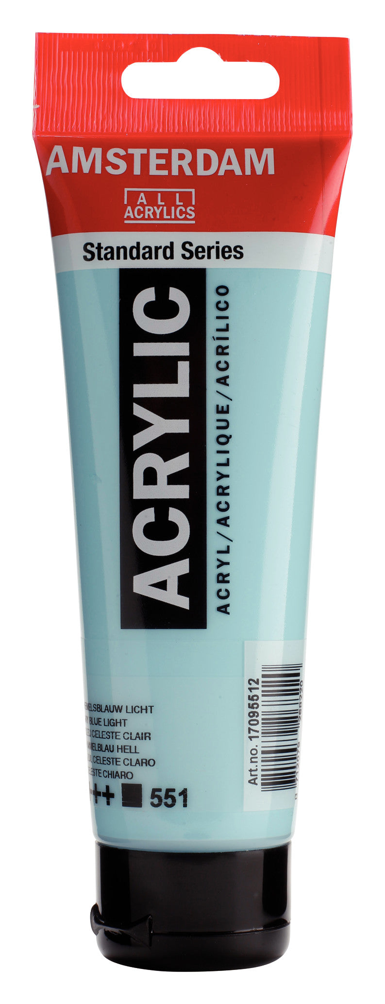 Talens Amsterdam Standard Akrilik Boya 120 ml 551 Sky Blue Light