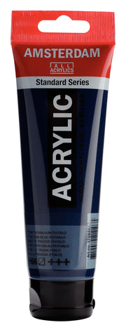 Talens Amsterdam Standard Akrilik Boya 120 ml 566 Prussian Blue (Phthalo)