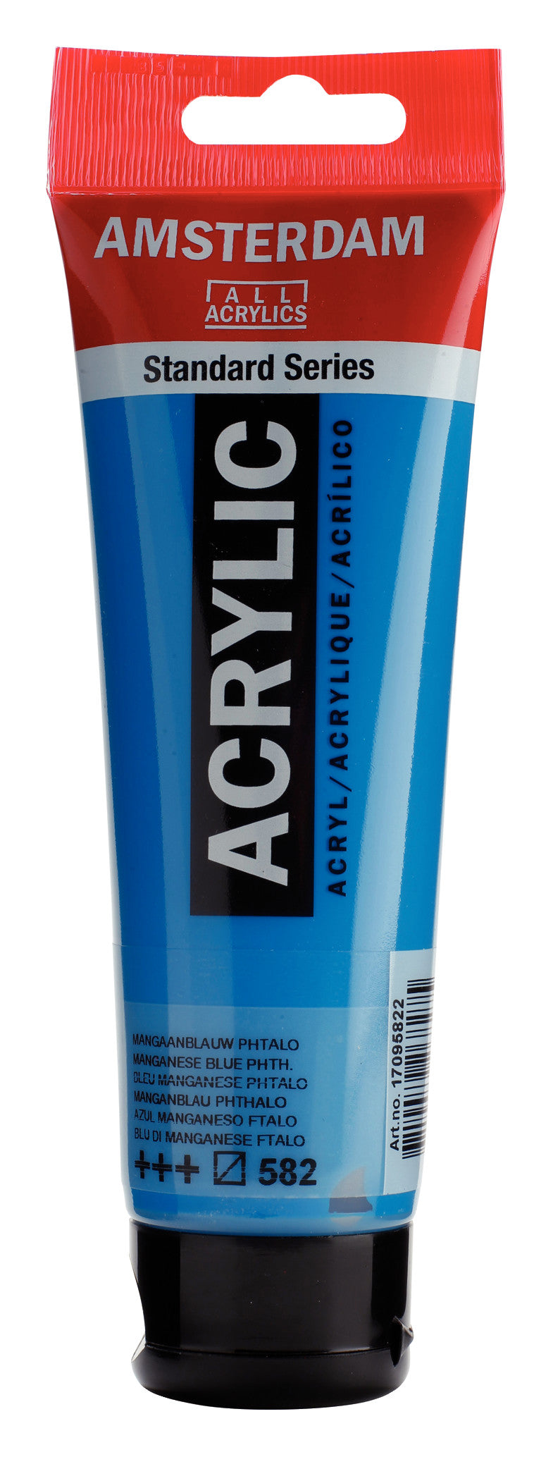 Talens Amsterdam Standard Akrilik Boya 120 ml 582 Manganese Blue Phthalo