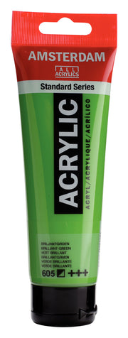 Talens Amsterdam Standard Akrilik Boya 120 ml 605 Brilliant Green