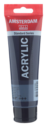 Talens Amsterdam Standard Acrylic Paint 120 ml 708 Paynes Gray
