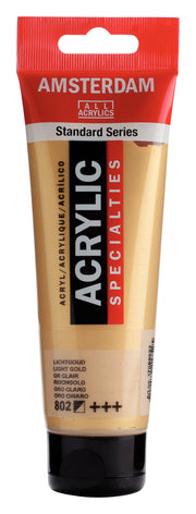 Talens Amsterdam Standard Akrilik Boya 120 ml 802 Light Gold