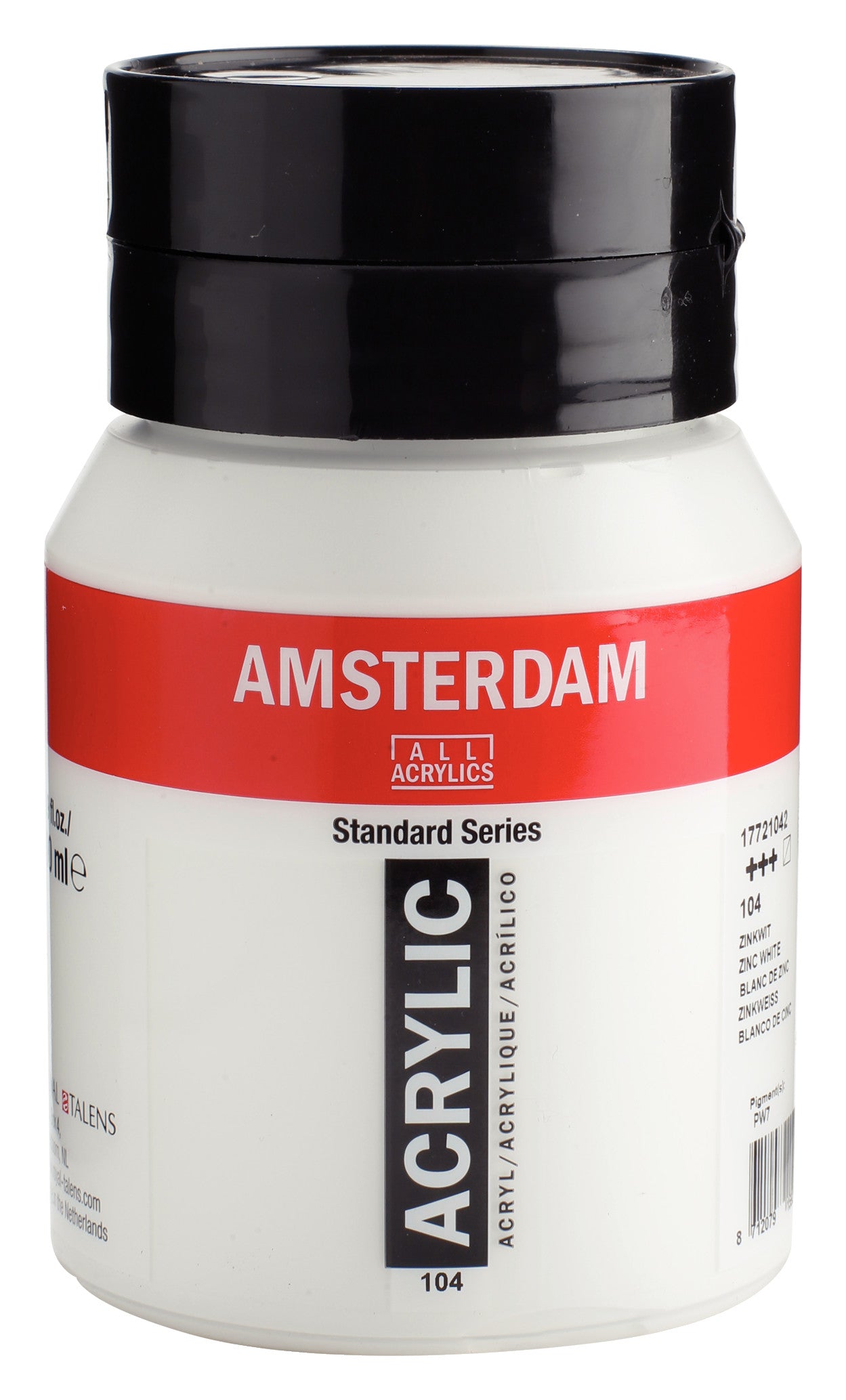 Talens Amsterdam Akrilik Boya 500 ml 104 Zinc White