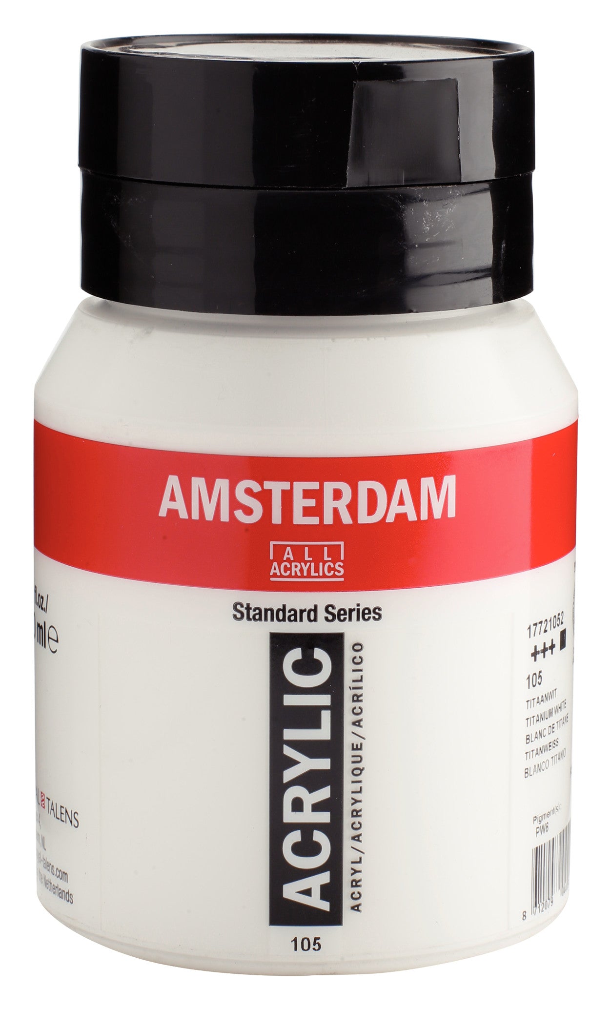 Talens Amsterdam Standard Akrilik Boya 500 ml 105 Titanium White