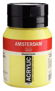 Talens Amsterdam Acrylic Paint 500 ml 267 Azo Yellow Lemon