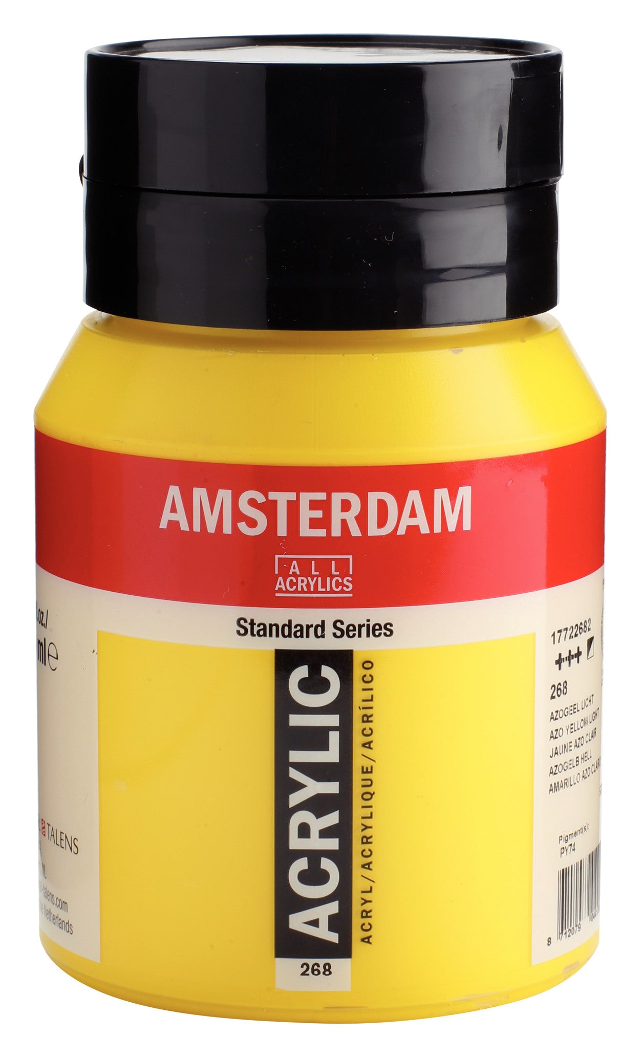 Talens Amsterdam Akrilik Boya 500 ml 268 Azo Yellow Light