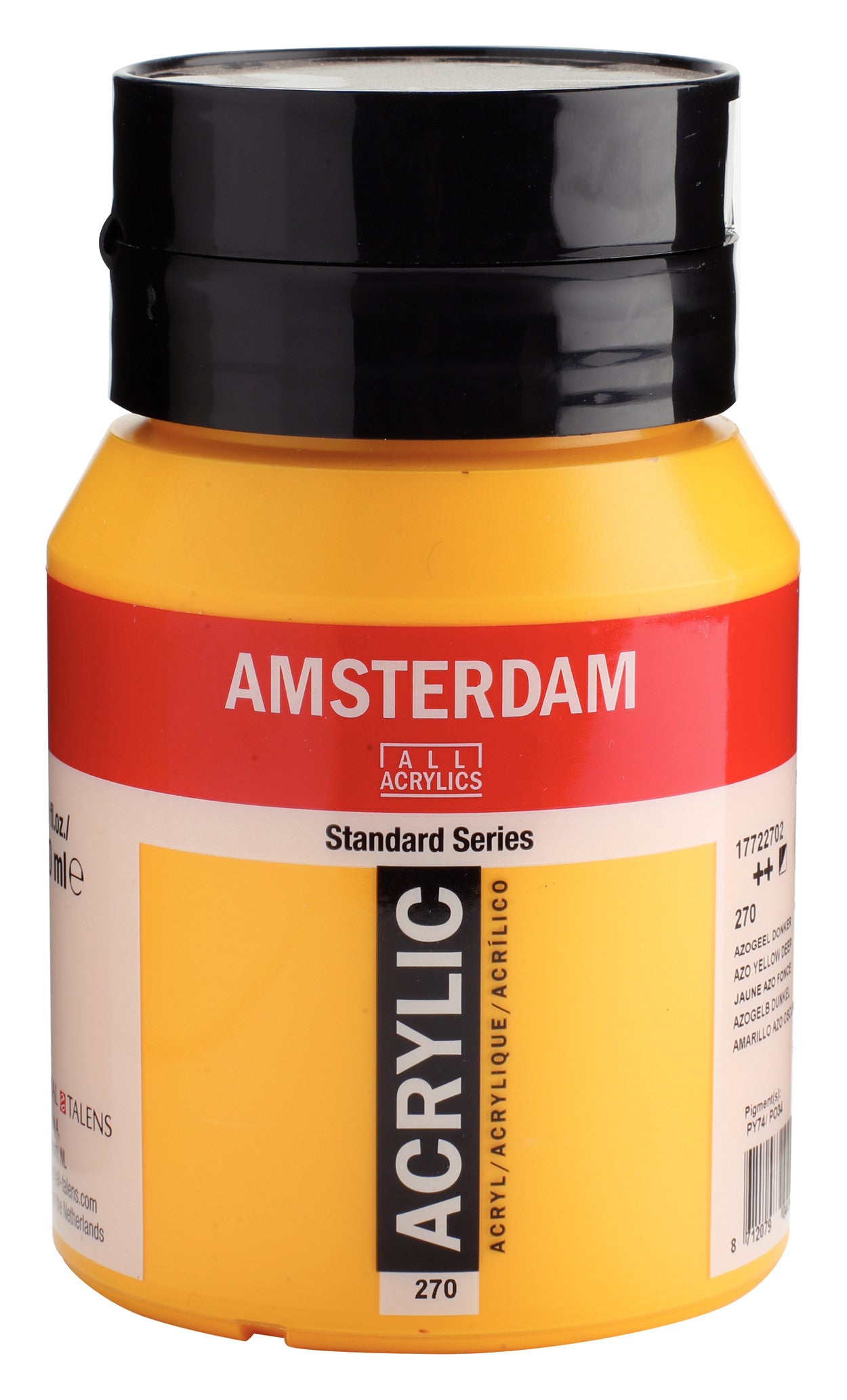 Talens Amsterdam Akrilik Boya 500 ml 270 Azo Yellow Deep